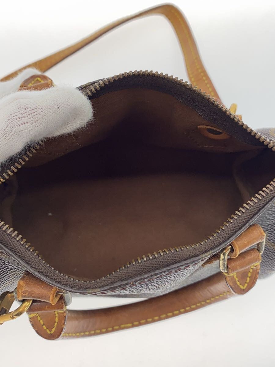Louis Vuitton Nano Speedy Monogram Canvas With Strap (Preloved)