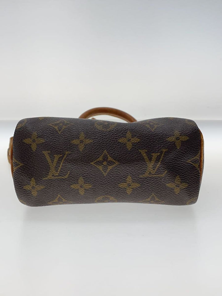 Louis Vuitton Nano Speedy Monogram Canvas With Strap (Preloved)