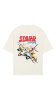 SIARR Airways T Shirt White