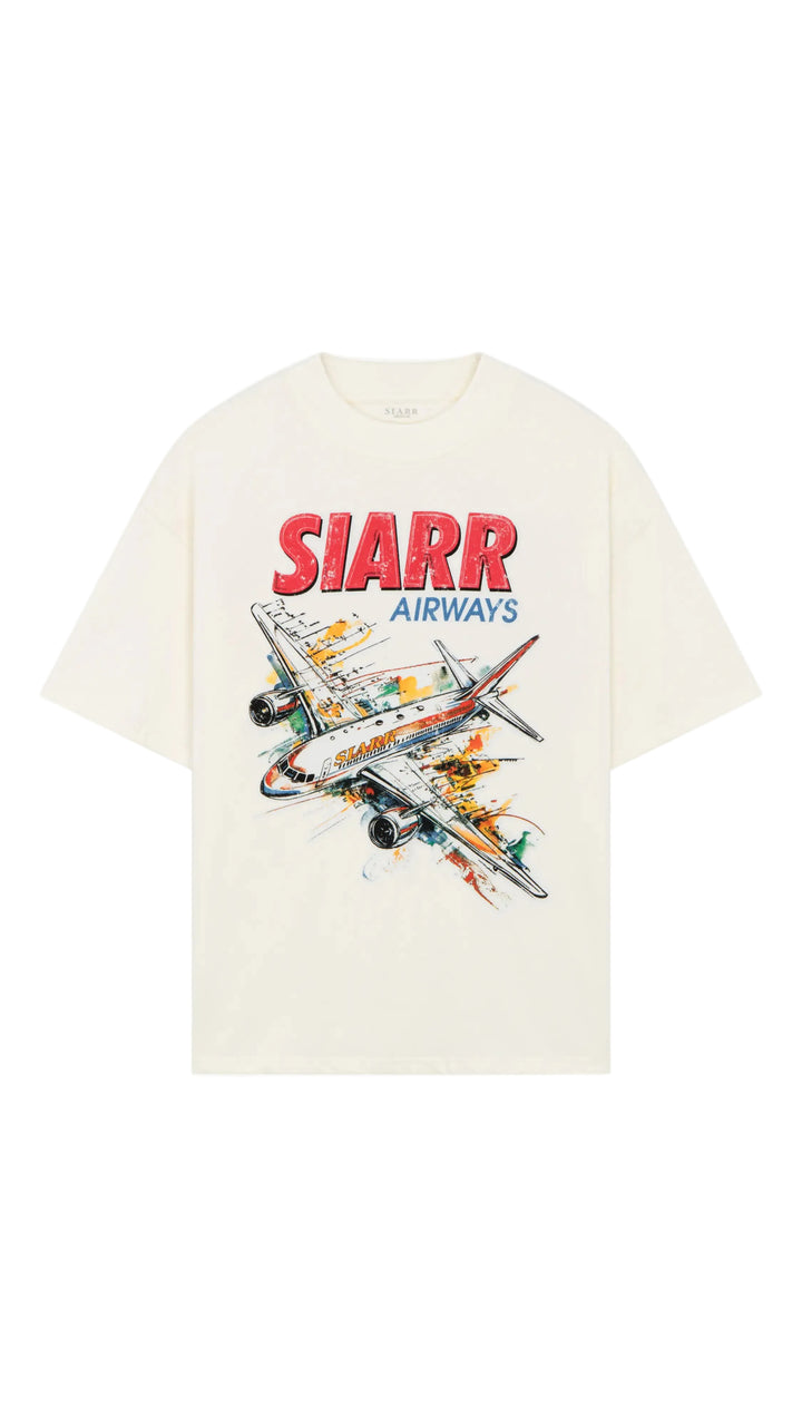 SIARR Airways T Shirt White