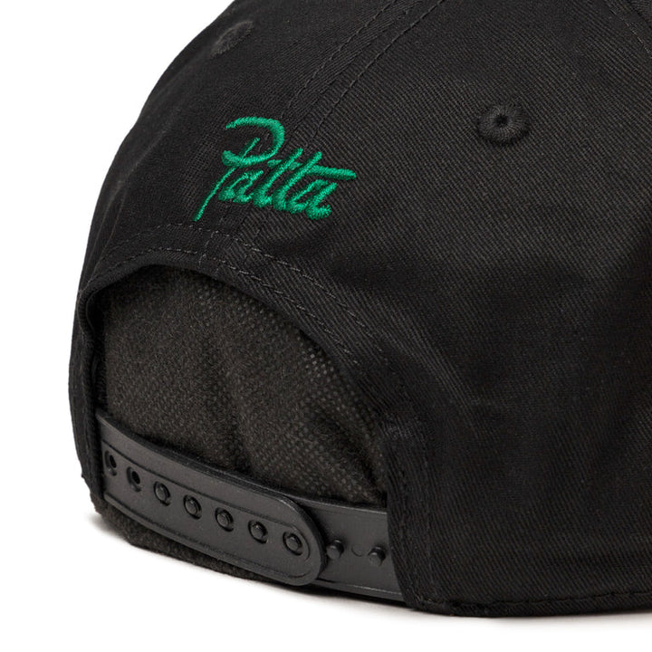 Patta Arc Logo Snapback Cap Black