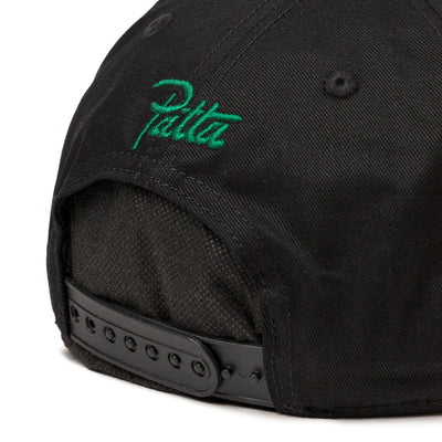 Patta Arc Logo Snapback Cap Black