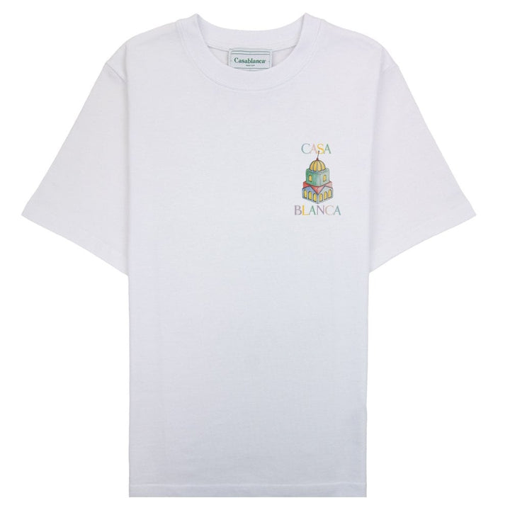 Casablanca T Shirt Objets En Vrac White