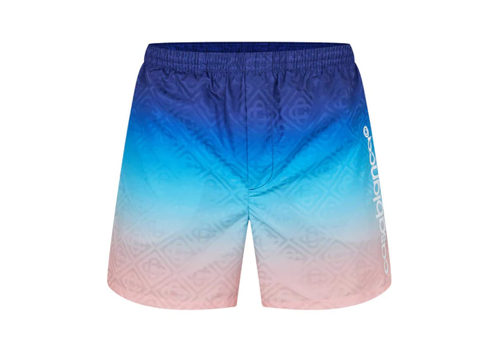 Casablanca Shorts Jacquard Blue Gradient