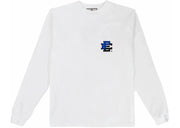 Eric Emanuel Long Sleeve T Shirt White Blue Black