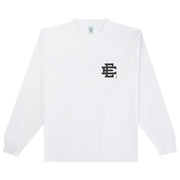 Eric Emanuel Heritage Giant Logo Long Sleeve T Shirt White Black