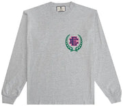 Eric Emanuel Wreath Long Sleeve T Shirt Grey