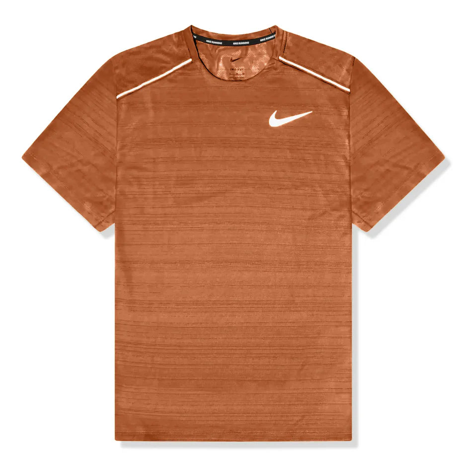 Nike Miler 1.0 T Shirt Dark Russet