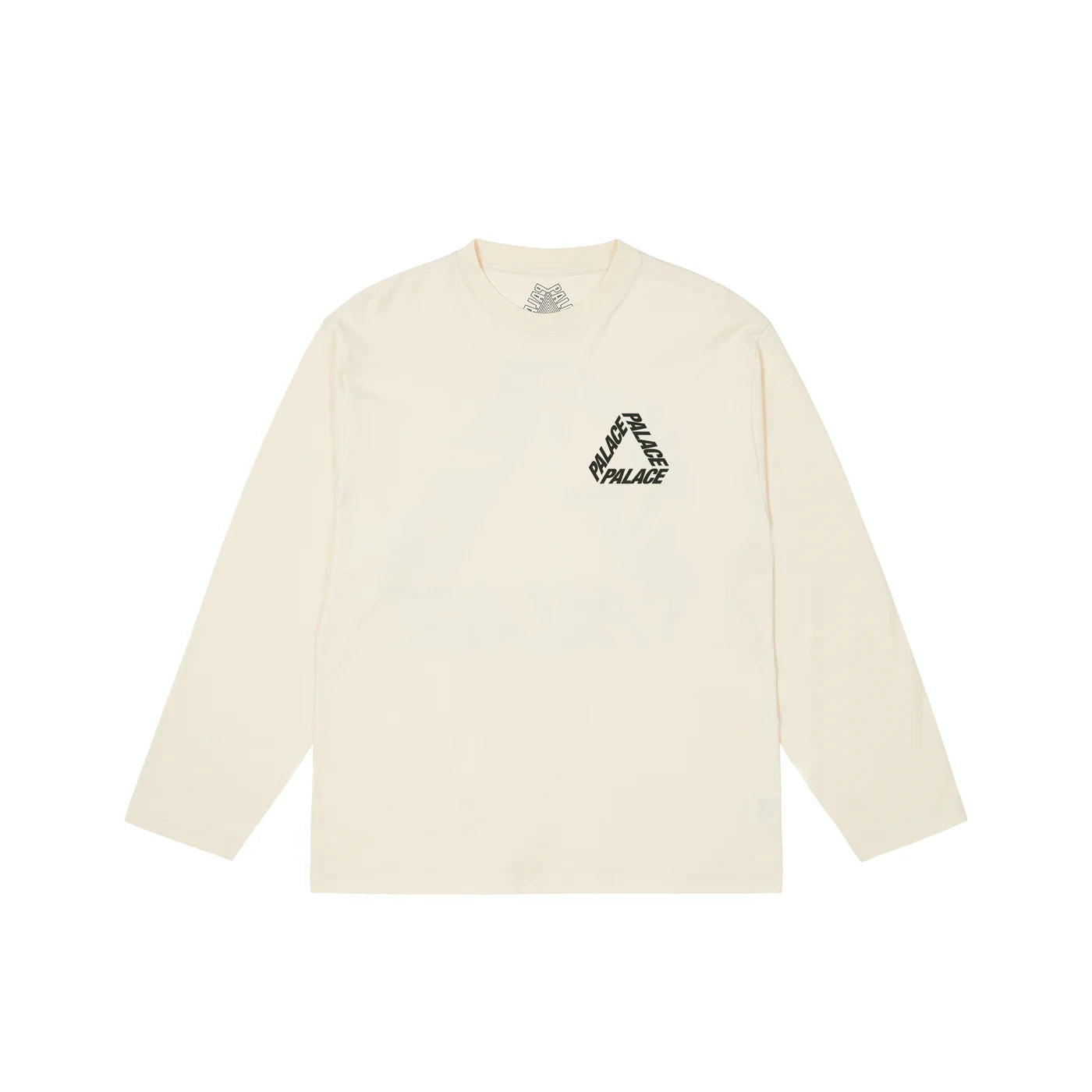 Palace Long Sleeve T Shirt P3 Soft White