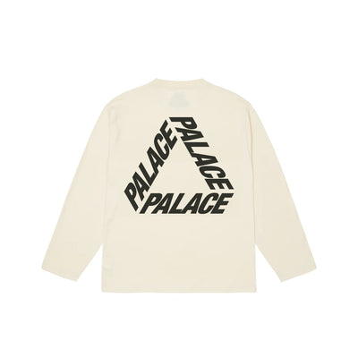 Palace Long Sleeve T Shirt P3 Soft White