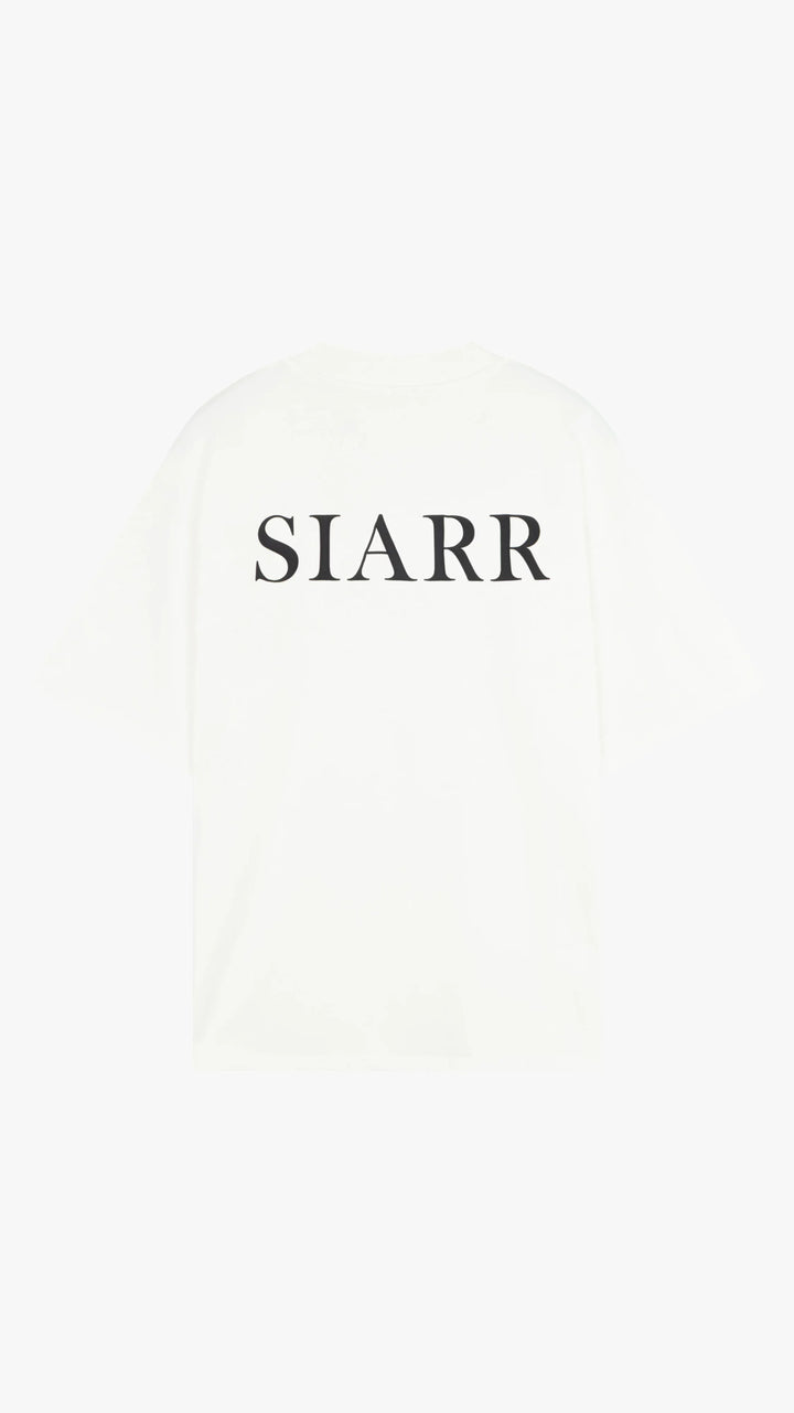 SIARR Puff T Shirt White Black