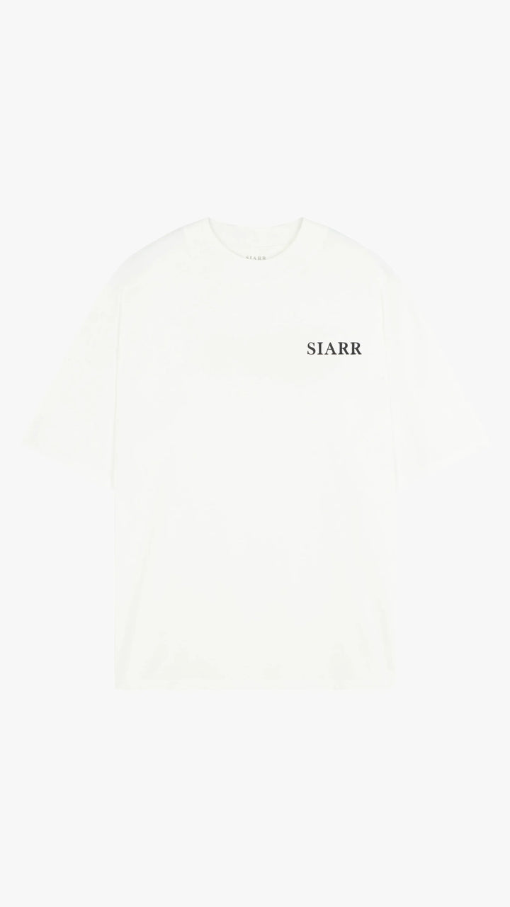 SIARR Puff T Shirt White Black