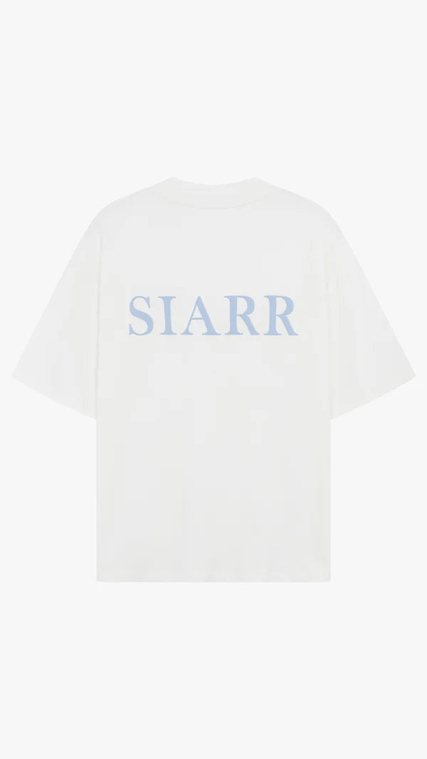 SIARR Puff T Shirt White Blue