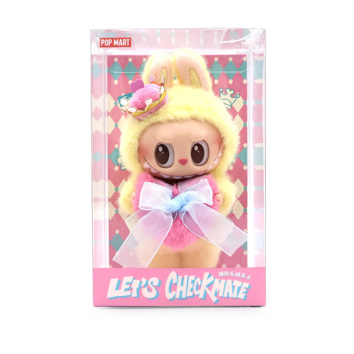 Pop Mart Labubu The Monsters Let's Checkmate Series Hanging Card