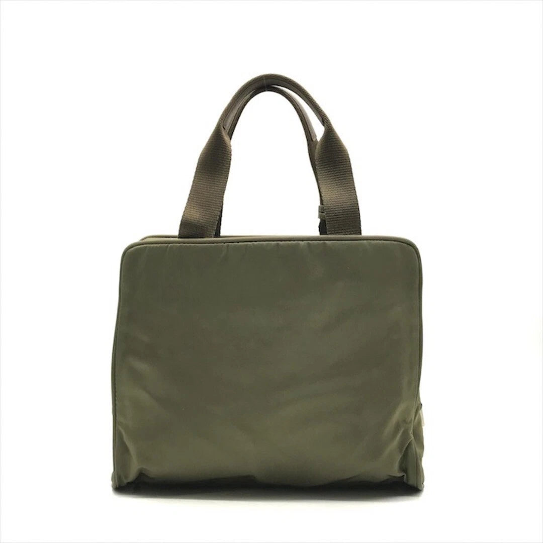 Prada Tessuto Tesute Green Tote Bag (Preloved)