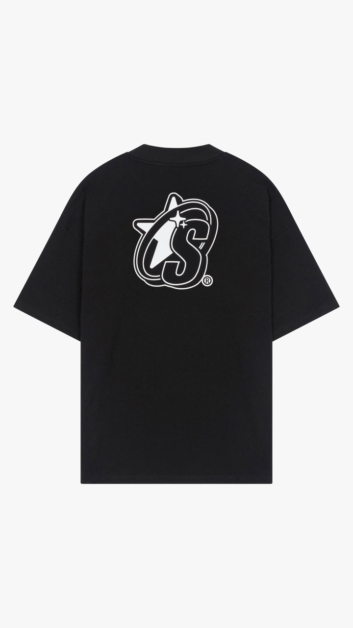 SIARR S Logo T Shirt Black