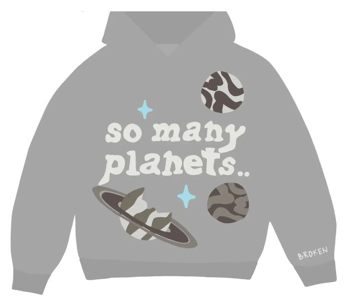 Broken Planet Market Hoodie So Many Planets