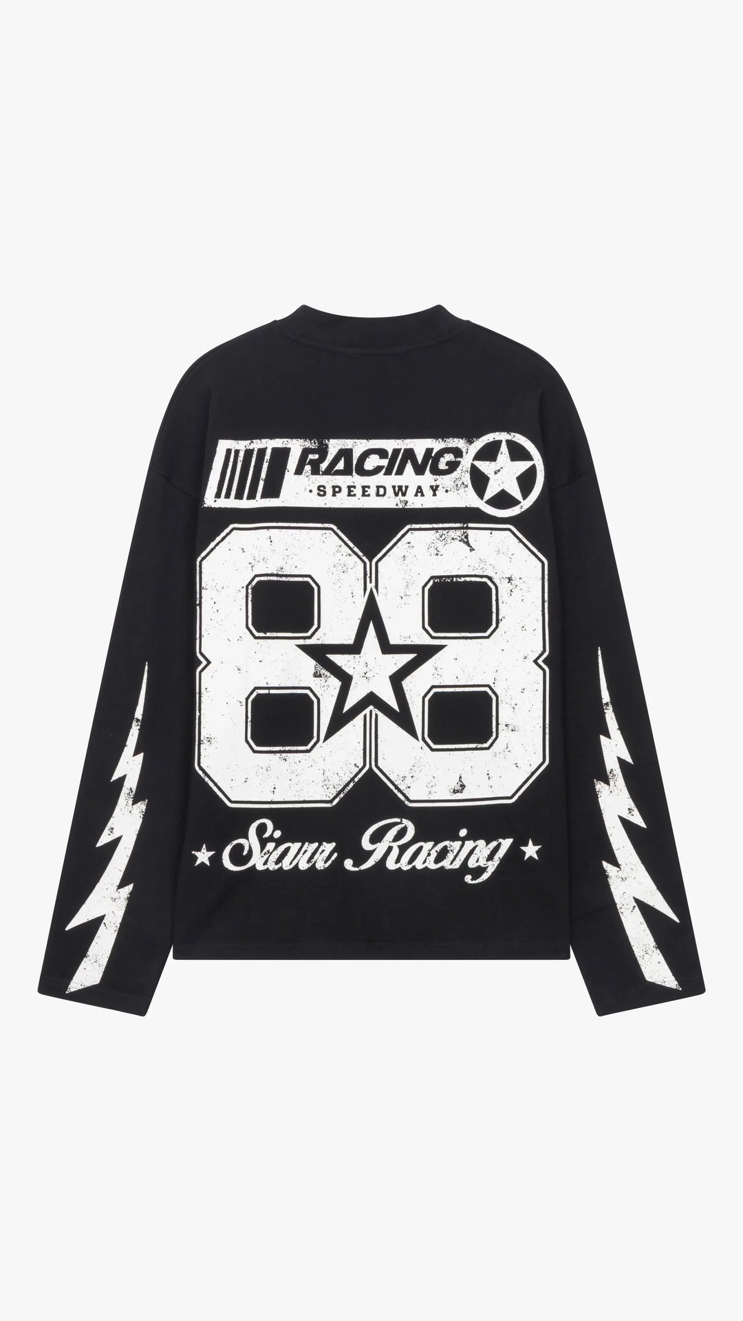 SIARR Speedway Long Sleeve T Shirt Black