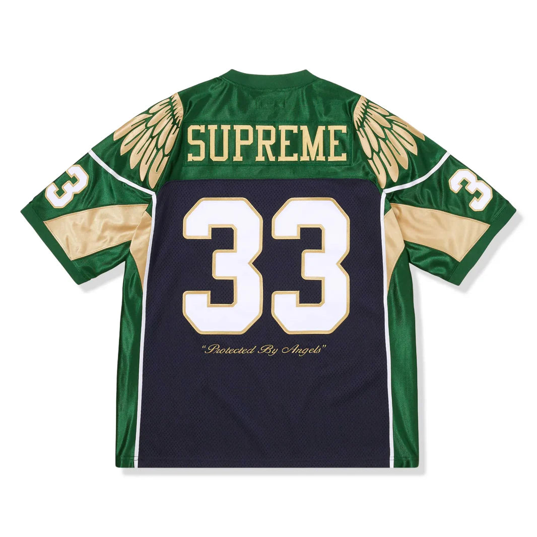 Supreme Jersey Wings Navy Green