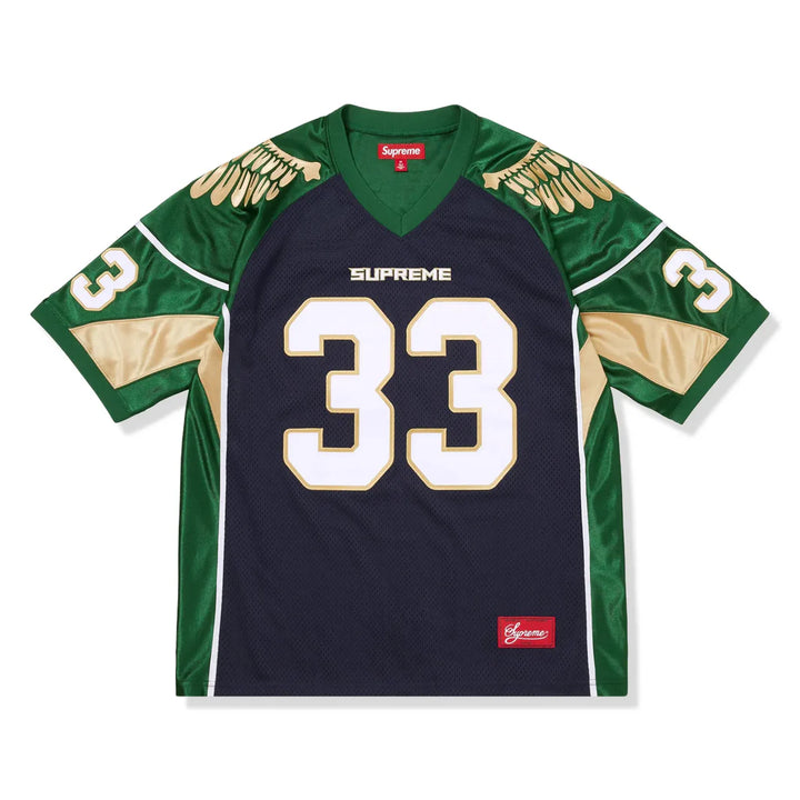 Supreme Jersey Wings Navy Green