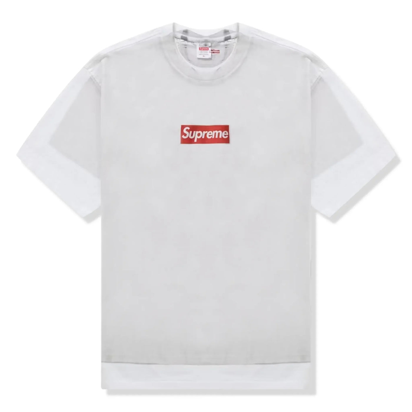 Supreme x Maison Margiela Box Logo T Shirt White