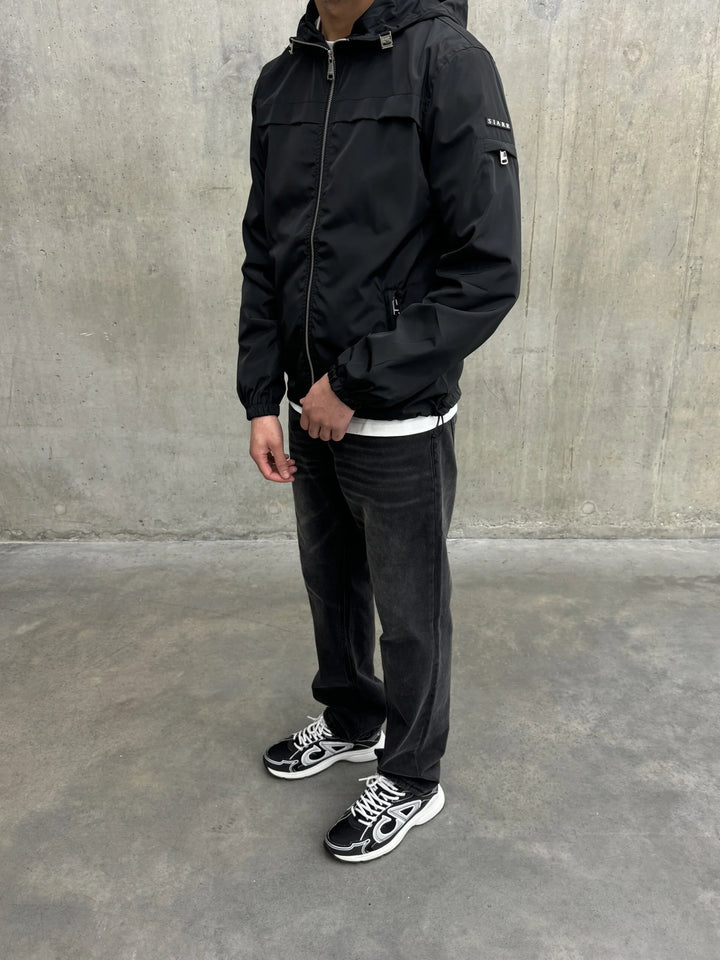 SIARR Windbreaker Black
