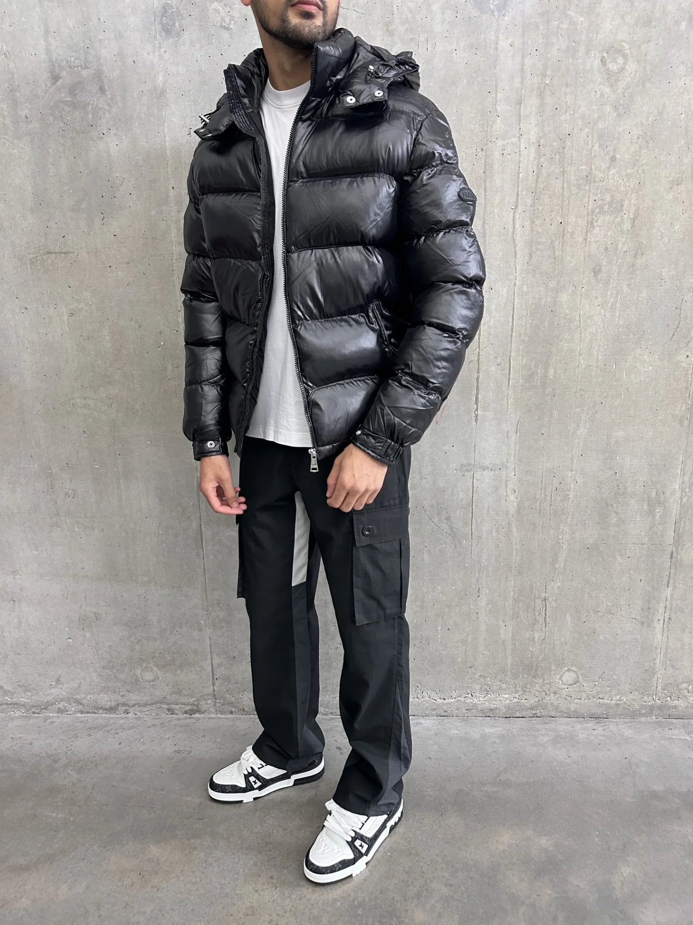 SIARR Puffer Jacket Black