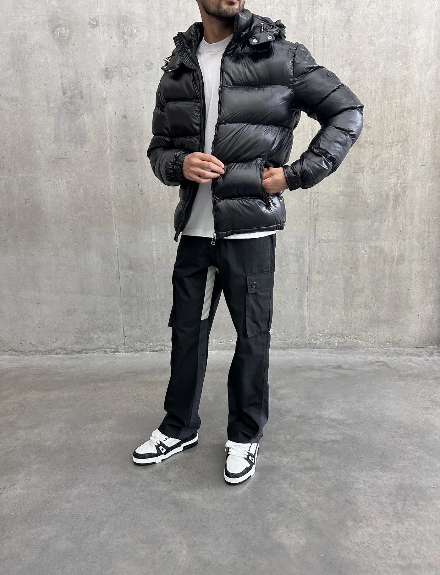 SIARR Puffer Jacket Black