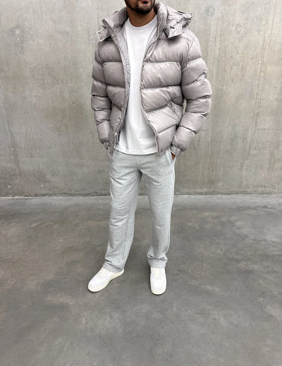 SIARR Puffer Jacket Light Grey