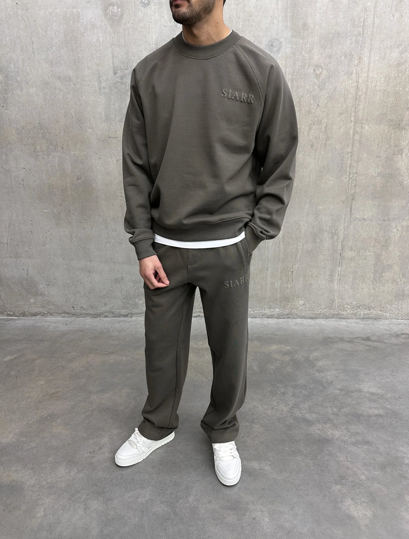 SIARR Puff Jogger Dark Khaki