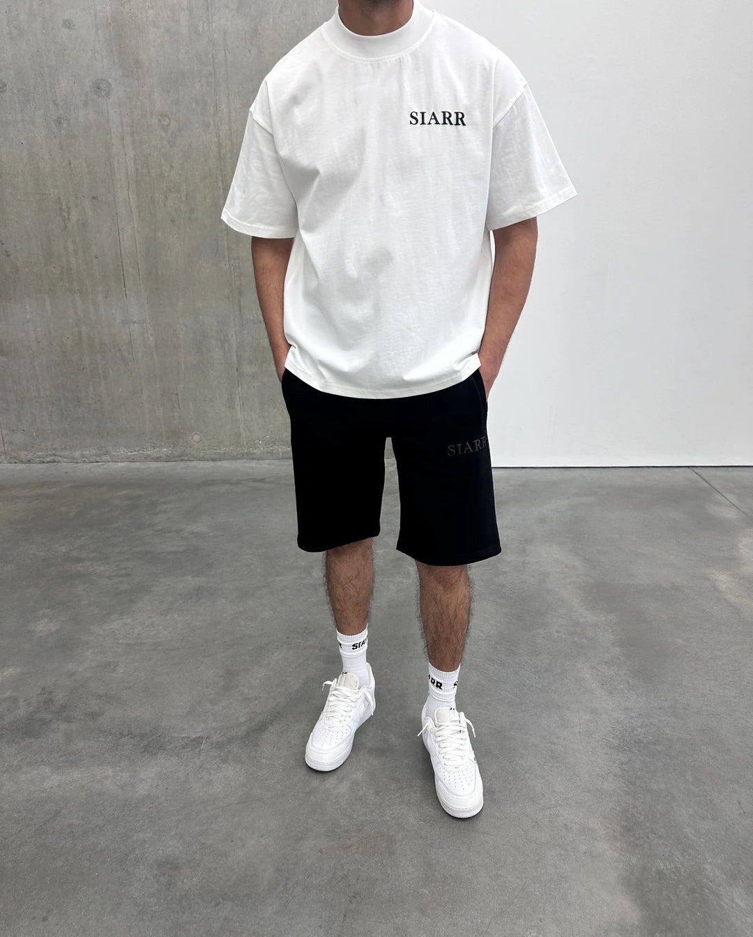 SIARR Puff Shorts Black