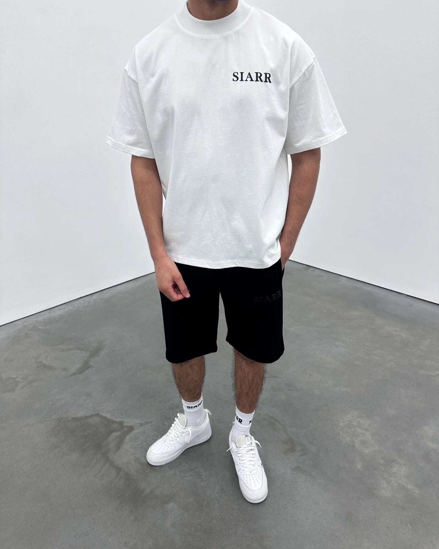 SIARR Puff Shorts Black