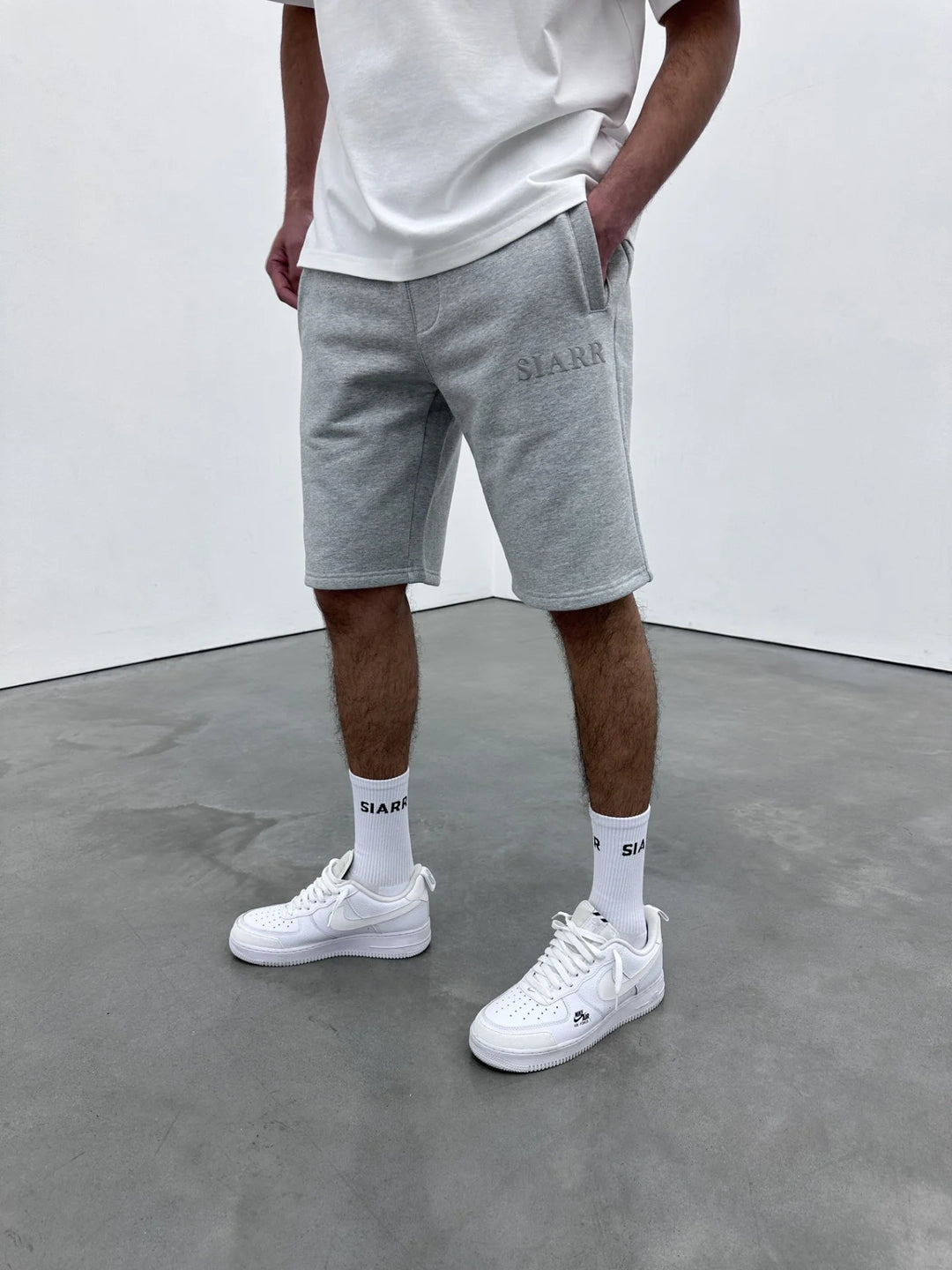 SIARR Puff Shorts Grey