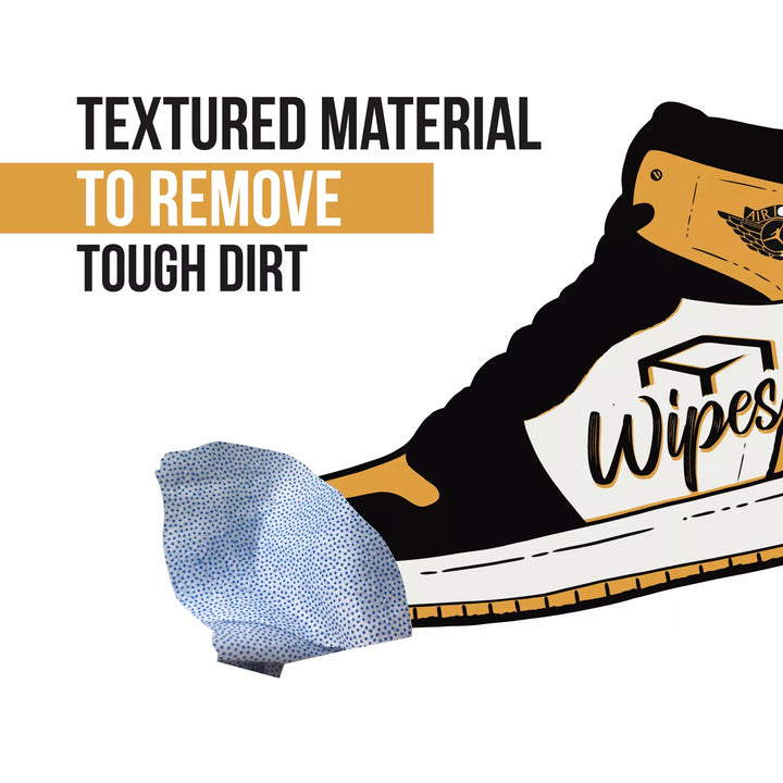 Shoe Stack Cleaning Wipes