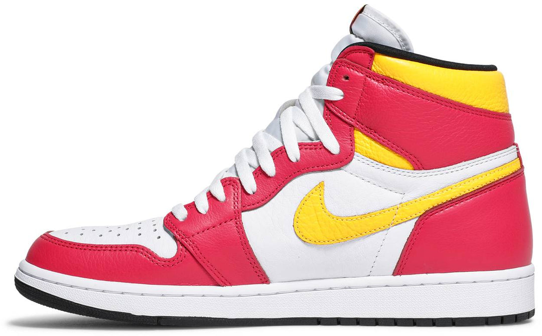 Nike Jordan 1 High Light Fusion Red