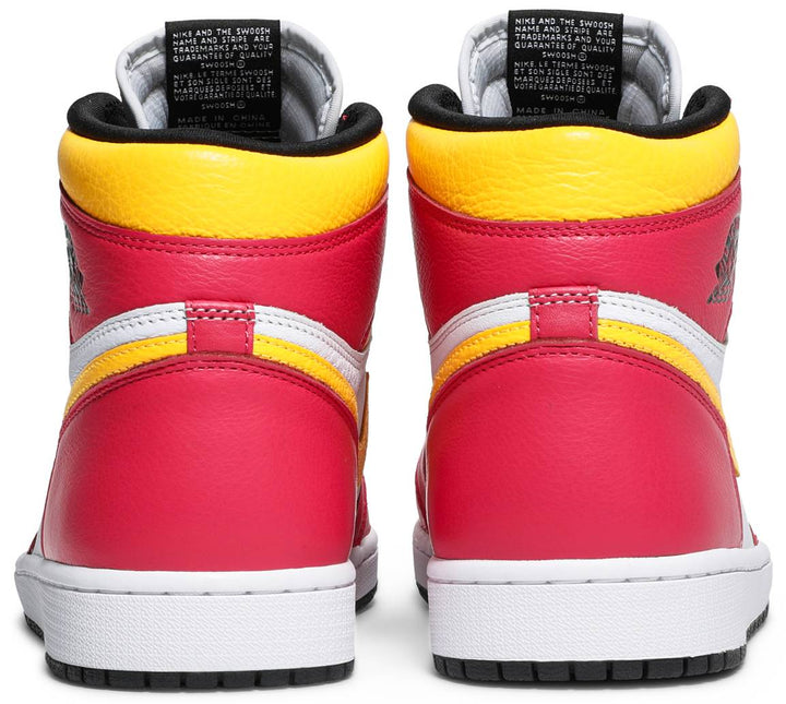 Nike Jordan 1 High Light Fusion Red