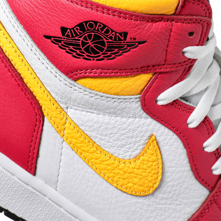 Nike Jordan 1 High Light Fusion Red