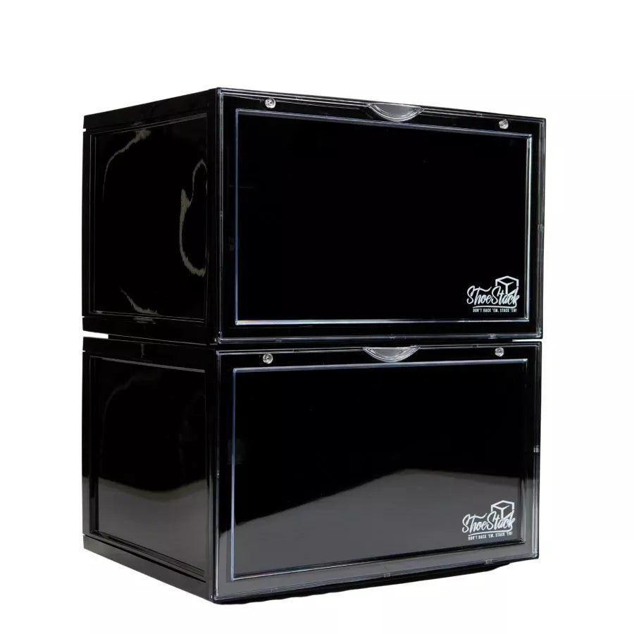 Shoe Stack Display Case x2