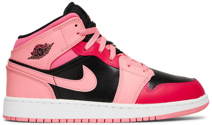 Nike Jordan 1 Mid Coral Chalk GS