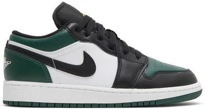 Nike Jordan 1 Low Black Green Toe