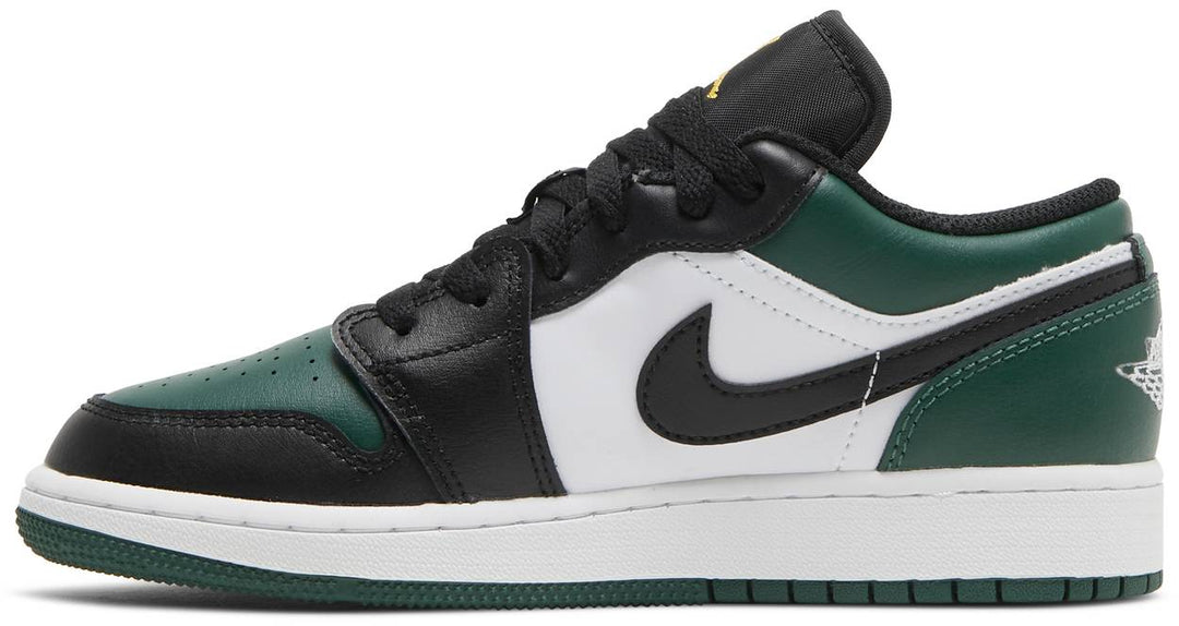 Nike Jordan 1 Low Black Green Toe