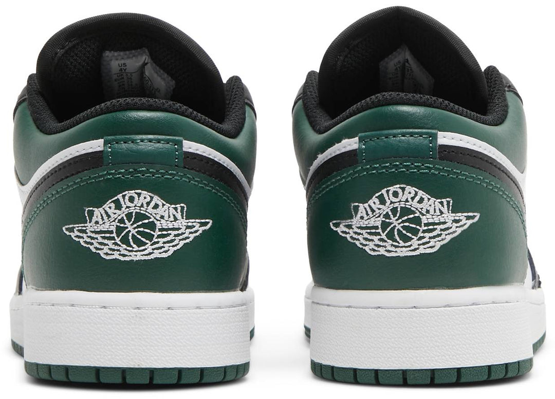 Nike Jordan 1 Low Black Green Toe