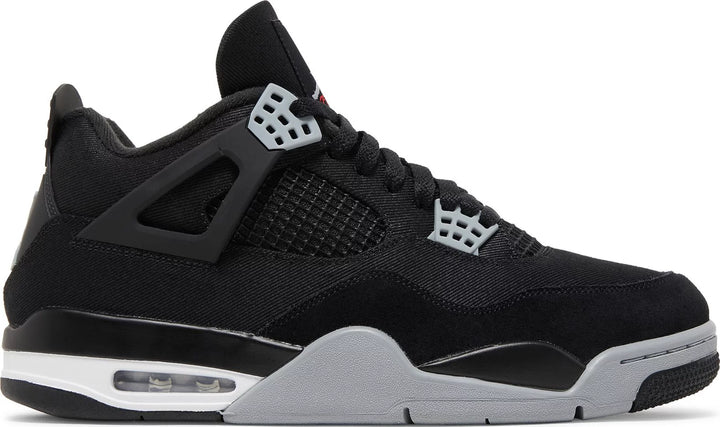 Nike Jordan 4 Black Canvas