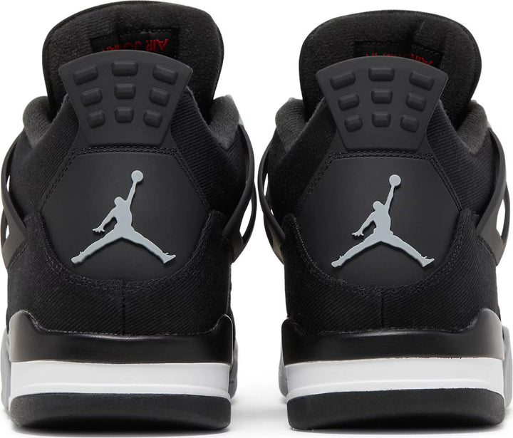 Nike Jordan 4 Black Canvas