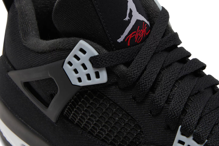 Nike Jordan 4 Black Canvas