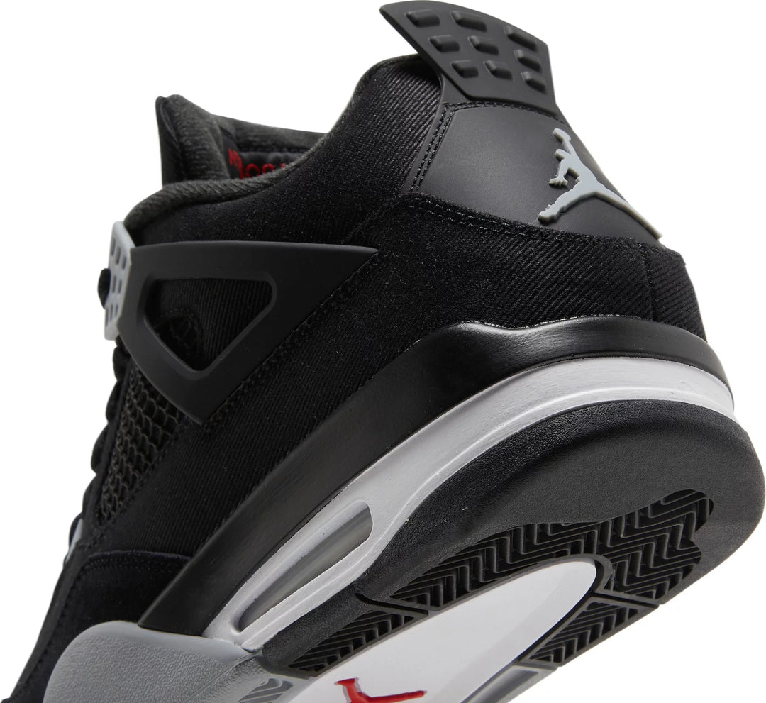 Nike Jordan 4 Black Canvas